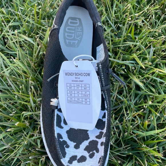 Hey Duse Wendy Boho Cow Wild Loafers - Picture 4 of 4